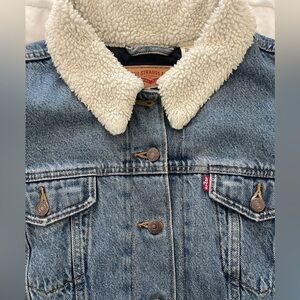 Levi’s Sherpa Lined Jean Jacket - Women’s 2X